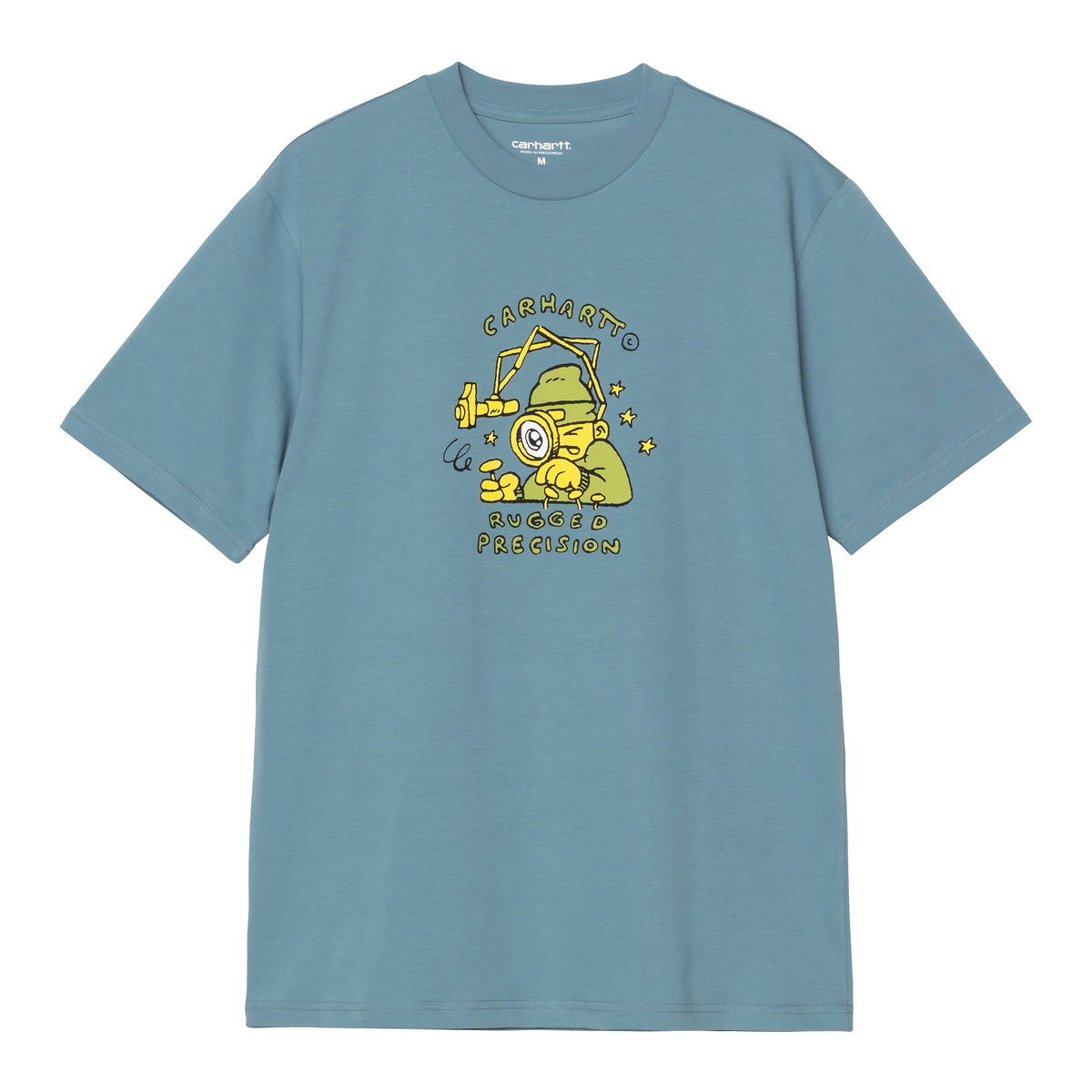 Tričko Carhartt WIP Carhartt WIP Precision Work Graphic T-Shirt Modrá | I034774_9, 0