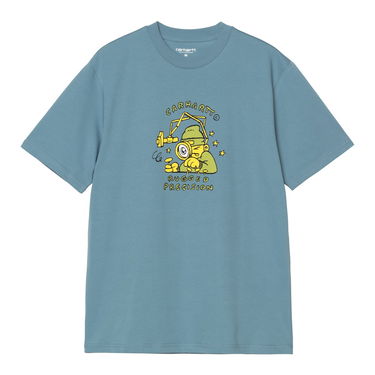Tričko Carhartt WIP Carhartt WIP Precision Work Graphic T-Shirt Modrá | I034774_9, 0