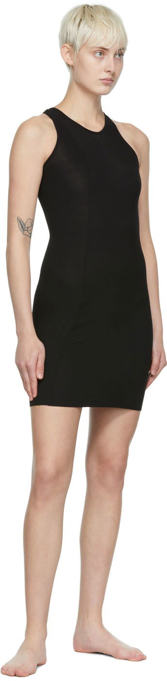 Šaty SKIMS Lounge One Shoulder Cutout Dress Čierna | Ap-drs-1556, 3