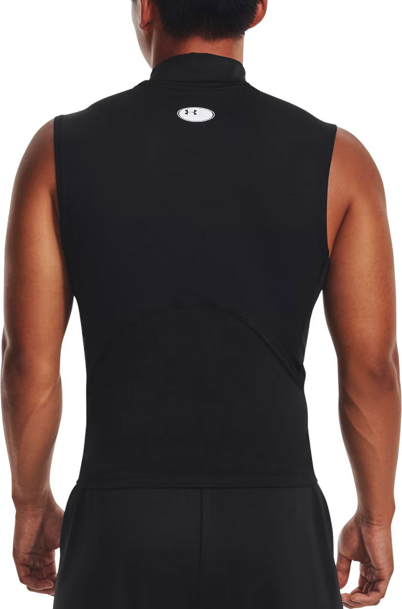 Compression Mock Sleeveless T-Shirt