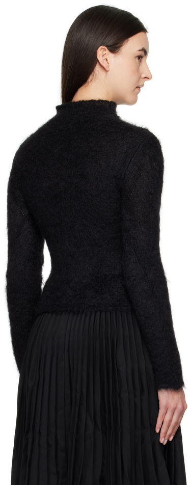 Sveter Marni Marni Brushed Mohair Mock Neck Sweater Čierna | DVMD0180A0 UFU172, 2