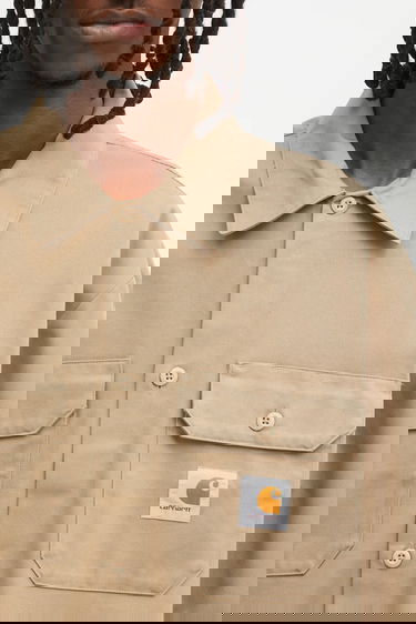 Košeľa Carhartt WIP Craft Long Sleeve Regular Fit Work Shirt Béžová | I033814.8YXX, 3