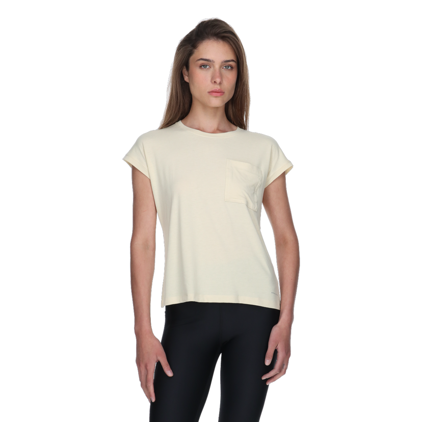 Tričko Columbia Boundless Trek Short Sleeve Pocket T-Shirt Béžová | 2033481758