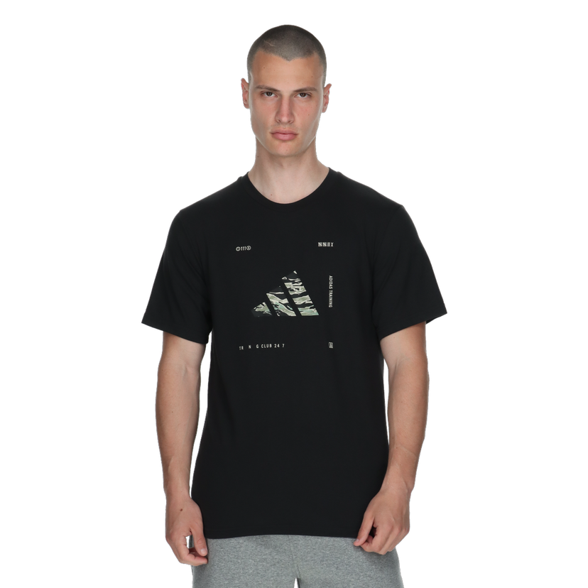 Tričko adidas Originals Training Box Logo Graphic Tee Čierna | JD8231