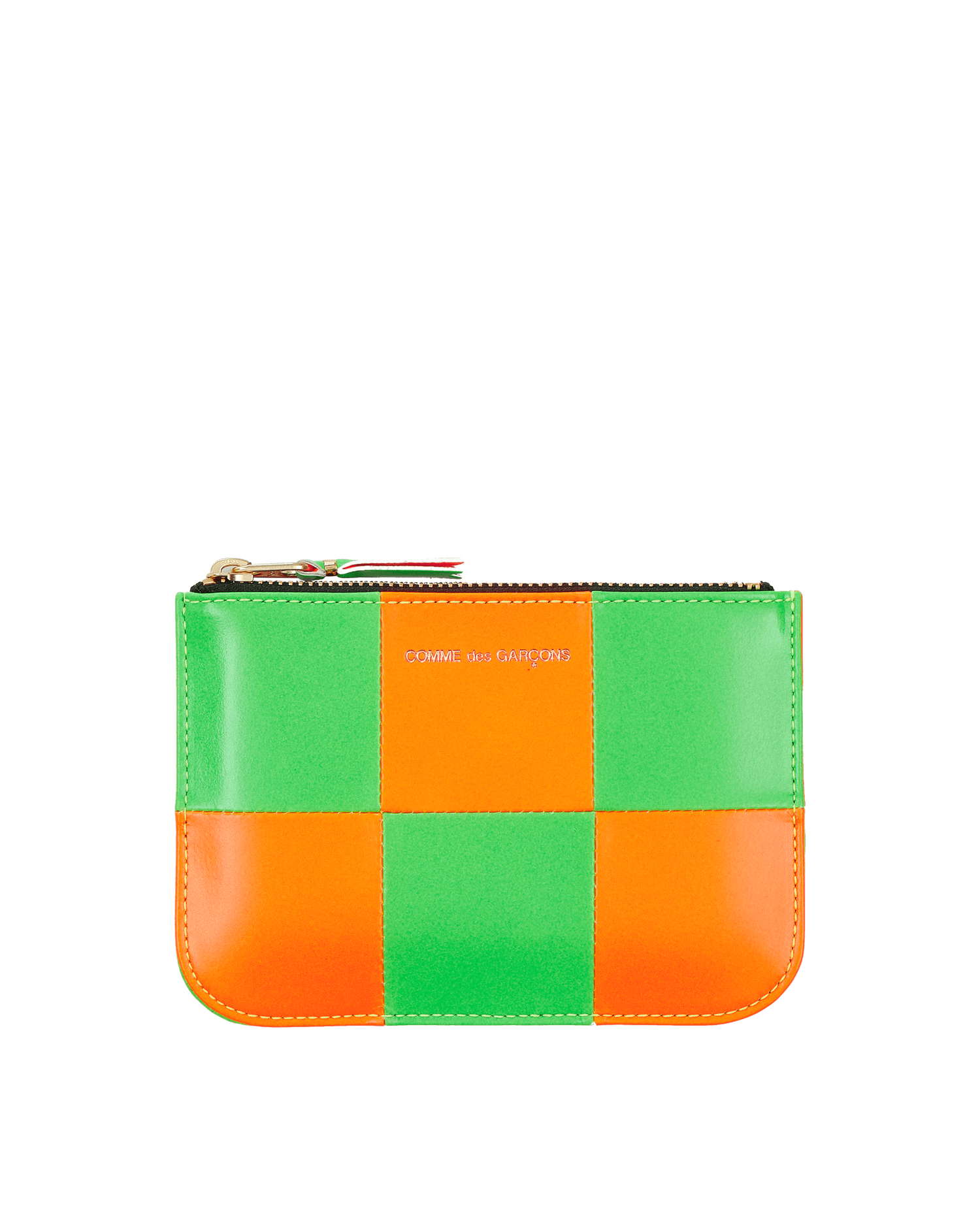 Peňaženka Comme des Garçons Fluo Square Zip Pouch Rôznofarebný | SA8100FS 1, 0