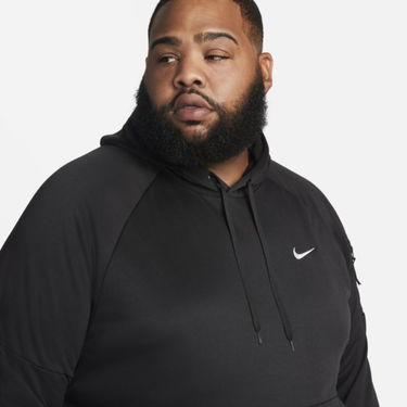 Mikina Nike Therma-FIT Pullover Fitness Hoodie Čierna | DQ4834-010, 1