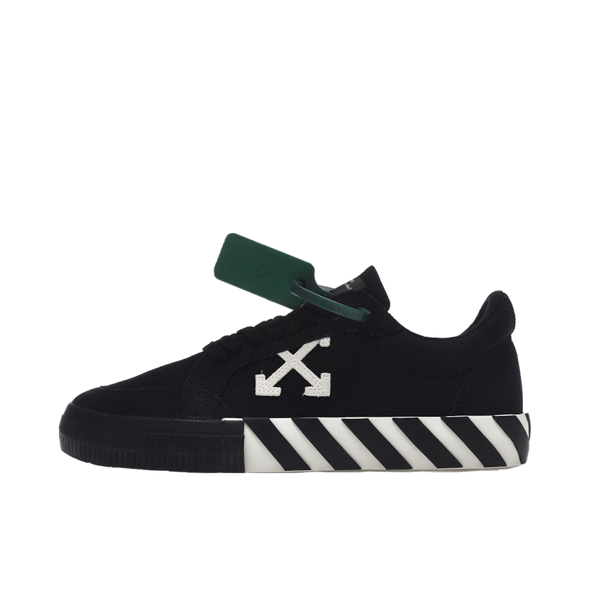 Tenisky a topánky Off-White Vulc Low Canvas Black White Čierna | OMIA085C99FAB0011001