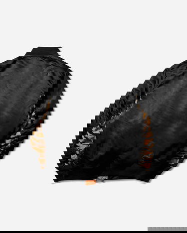 Bomber bunda WACKO MARIA MA-1 Flight Jacket (Type-1) Čierna | 25FW-WMO-ML02 BLACK, 2