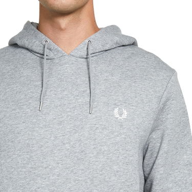 Mikina Fred Perry Tipped Hooded Sweatshirt Šedá | M2643-R49, 2