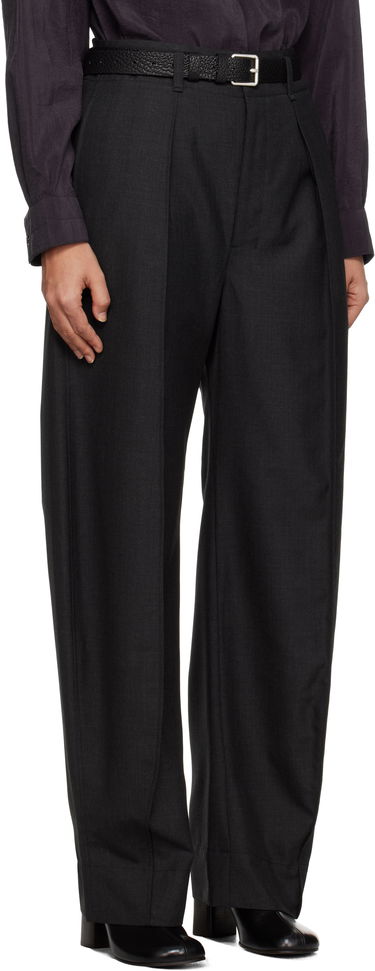 Nohavice LEMAIRE LEMAIRE Curved Volume Tailored Pants Čierna | PA1118 LF414, 1