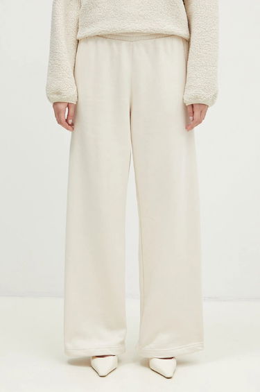 Tepláky adidas Originals Wide Leg Fleece Pants Biela | JN3027, 0