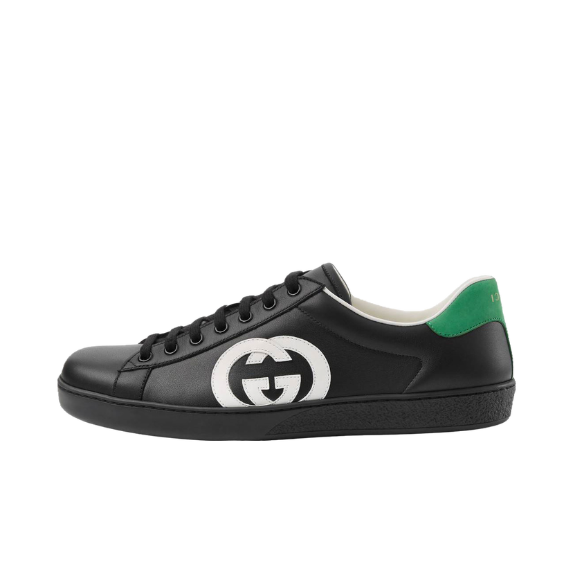 Tenisky a topánky Gucci Ace Interlocking GG 'Black' Čierna | 625783 1XG70 1103