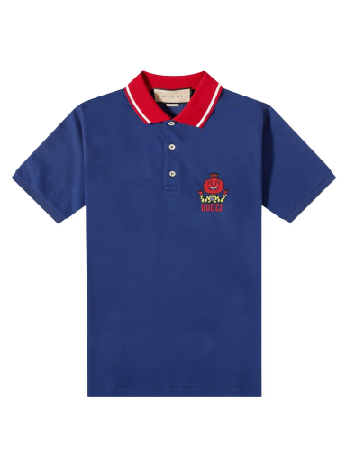 Polo tričko Gucci Pablo Delcielo Logo Polo Navy | 700272-XJEMS-4795