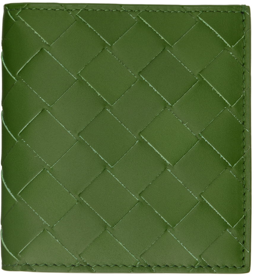 Peňaženka Bottega Veneta Slim Bifold Wallet Zelené | 592623 VCPQ4, 0