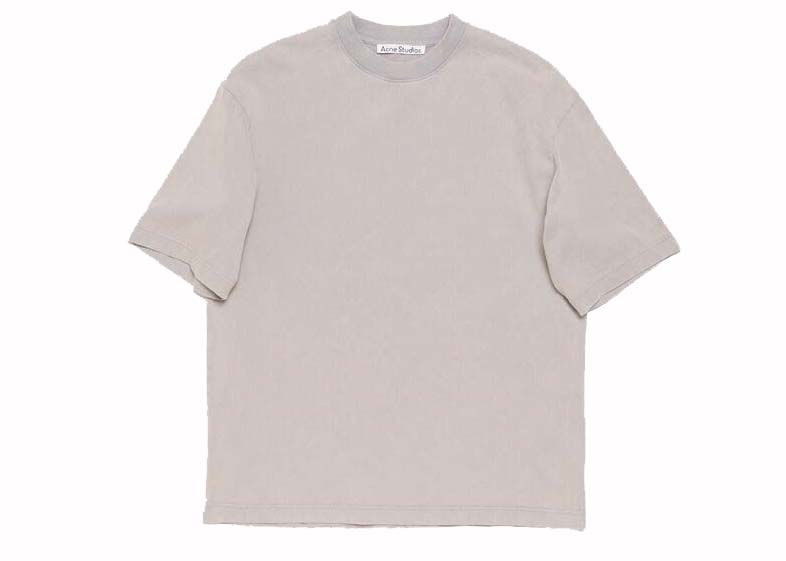 Tričko Acne Studios Relaxed Crew Neck T-Shirt Dusty Purple Fialová | CL0218-ADF