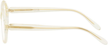 Slnečné okuliare Loewe Chunky Rounded Frame Glasses Béžová | LW50100UW50032 192337225307, 2