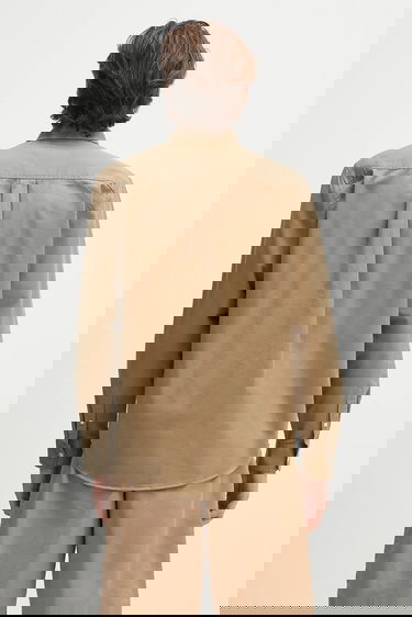 Košeľa Carhartt WIP Long Sleeve Madison Shirt Regular Fit Classic Collar Béžová | I023339.1Q5XX, 2