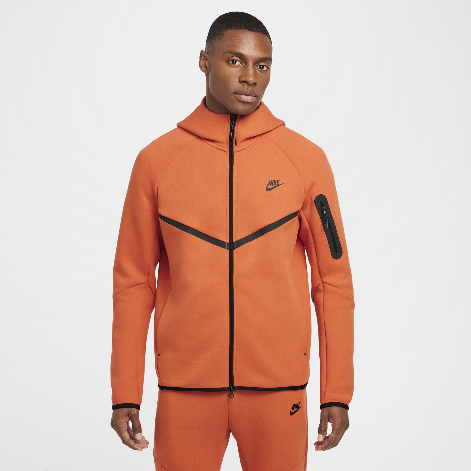 Mikina Nike Tech Windrunner Full-Zip Hoodie Oranžová | HV0949-846, 0