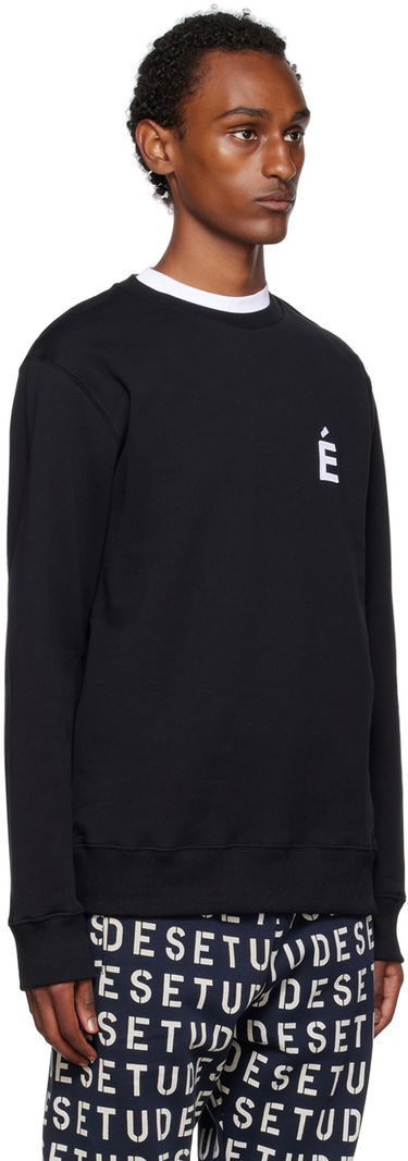 Sveter Études Études Story Patch Sweatshirt Čierna | C00ME202OC16BK, 1