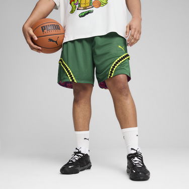 Tričko Puma PUMA x TMNT Reversible Basketball Shorts Biela | 630931_01, 2