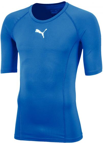 Tričko Puma Puma Liga Baselayer Short Sleeve T-Shirt Modrá | 655919-002, 0