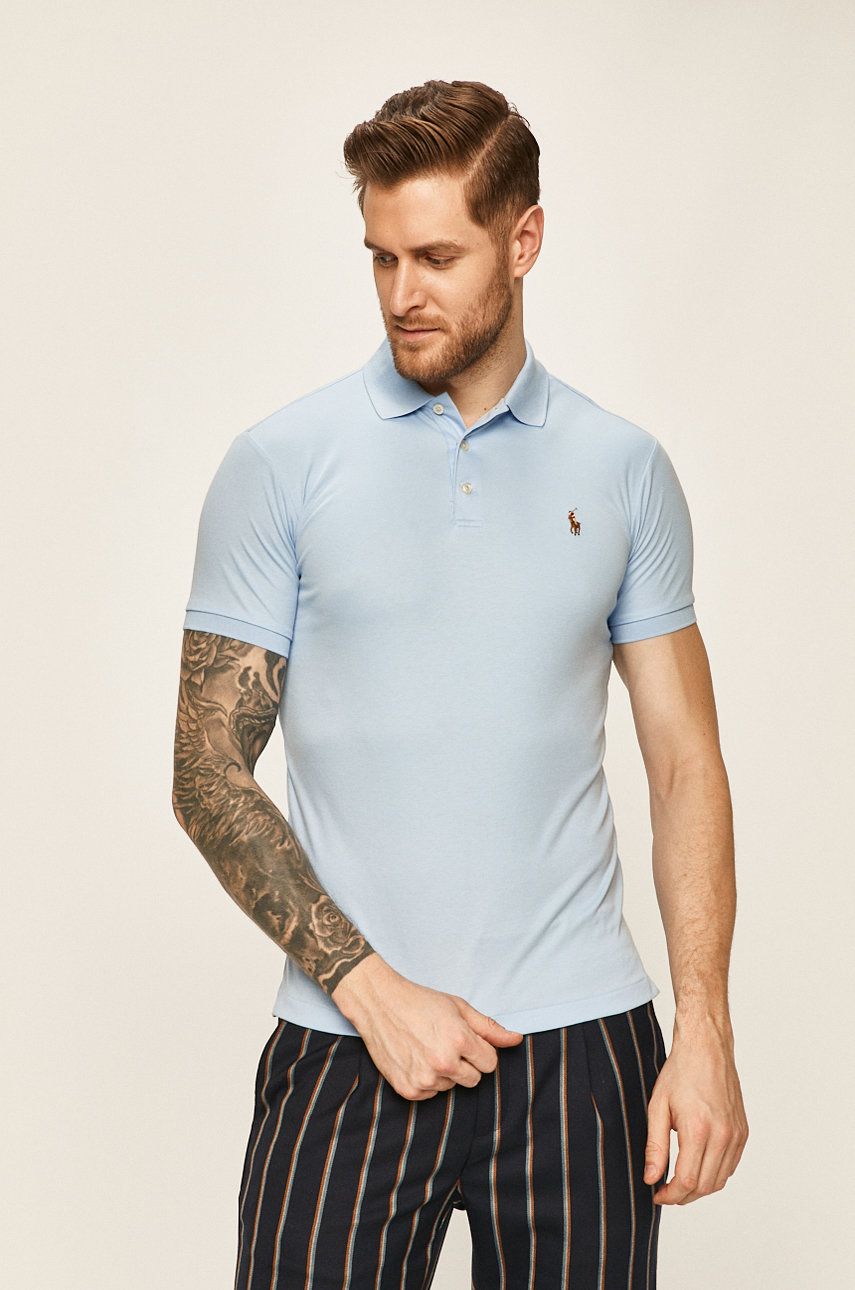 Polo tričko Polo by Ralph Lauren Polo Shirt Modrá | 710685514004, 0