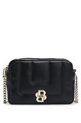 Balmain Quilted Crossbody Bag with Double B Monogram