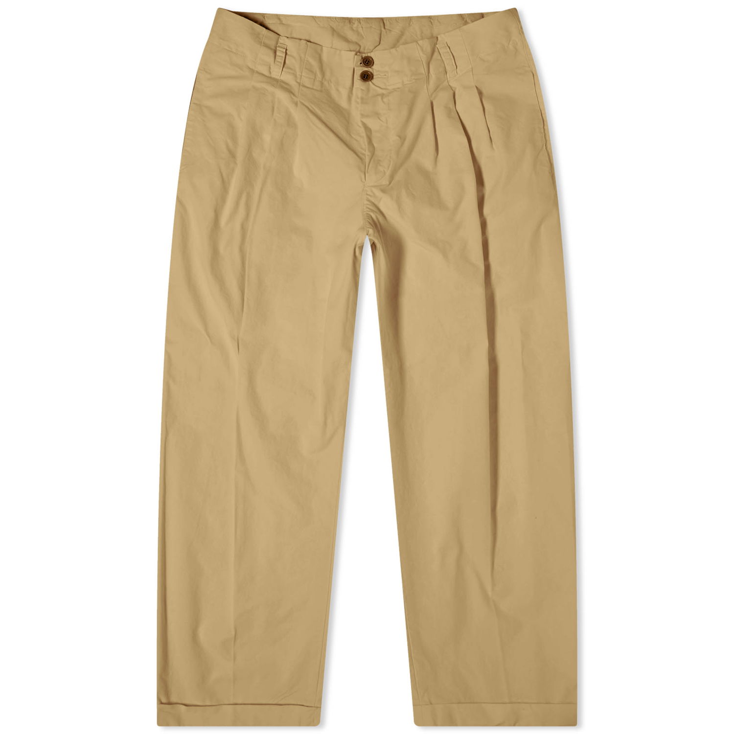 Nohavice YMC Keaton Trousers Béžová | Q4AZG-20, 0