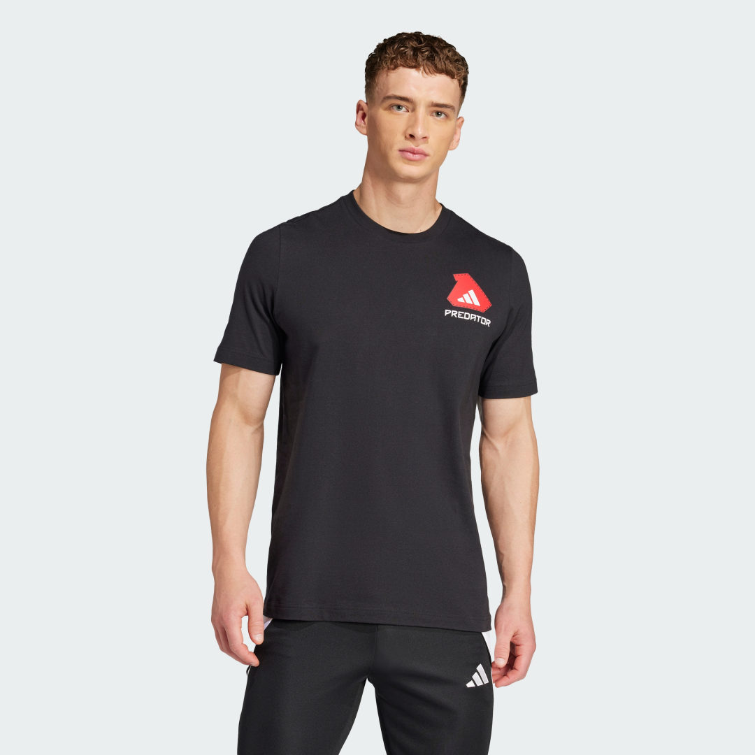 Tričko adidas Performance Predator History Graphic T-Shirt Čierna | JD8217, 0