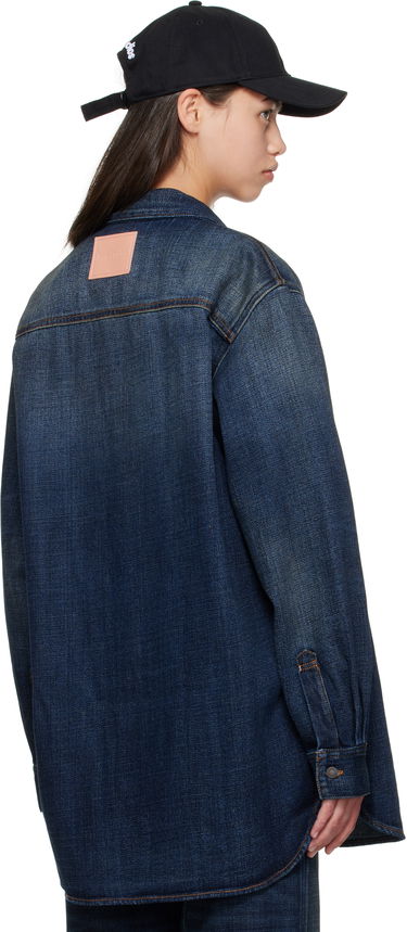 Košeľa Acne Studios Acne Studios Denim Button-Up Shirt Modrá | CB0112-, 2