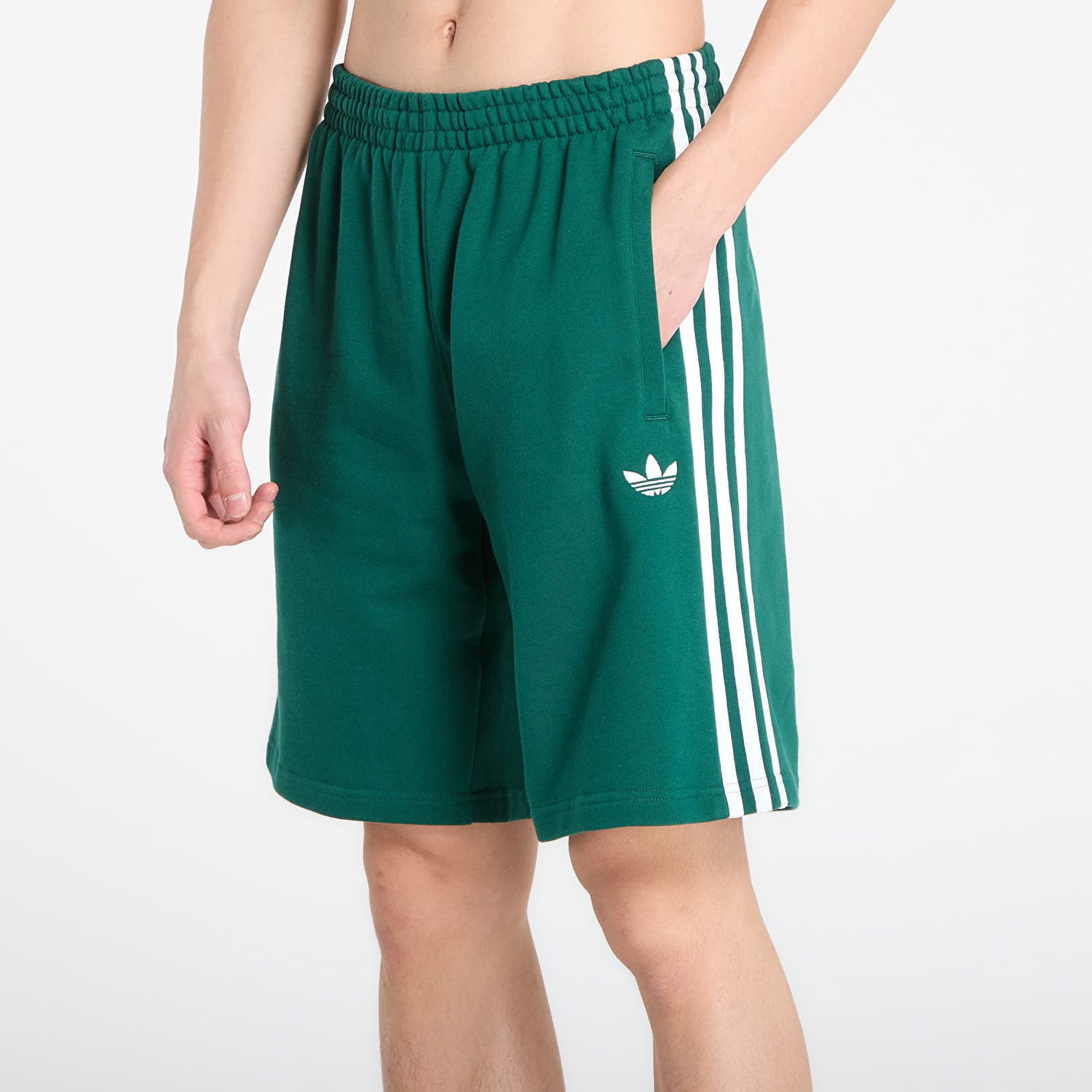 Šortky adidas Originals Shorts 3S Short Zelené | KE3563, 1