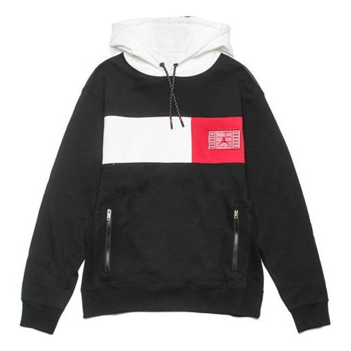 Mikina Jordan Jordan 11 Legacy Splicing Hoodie Čierna | CU1510-010