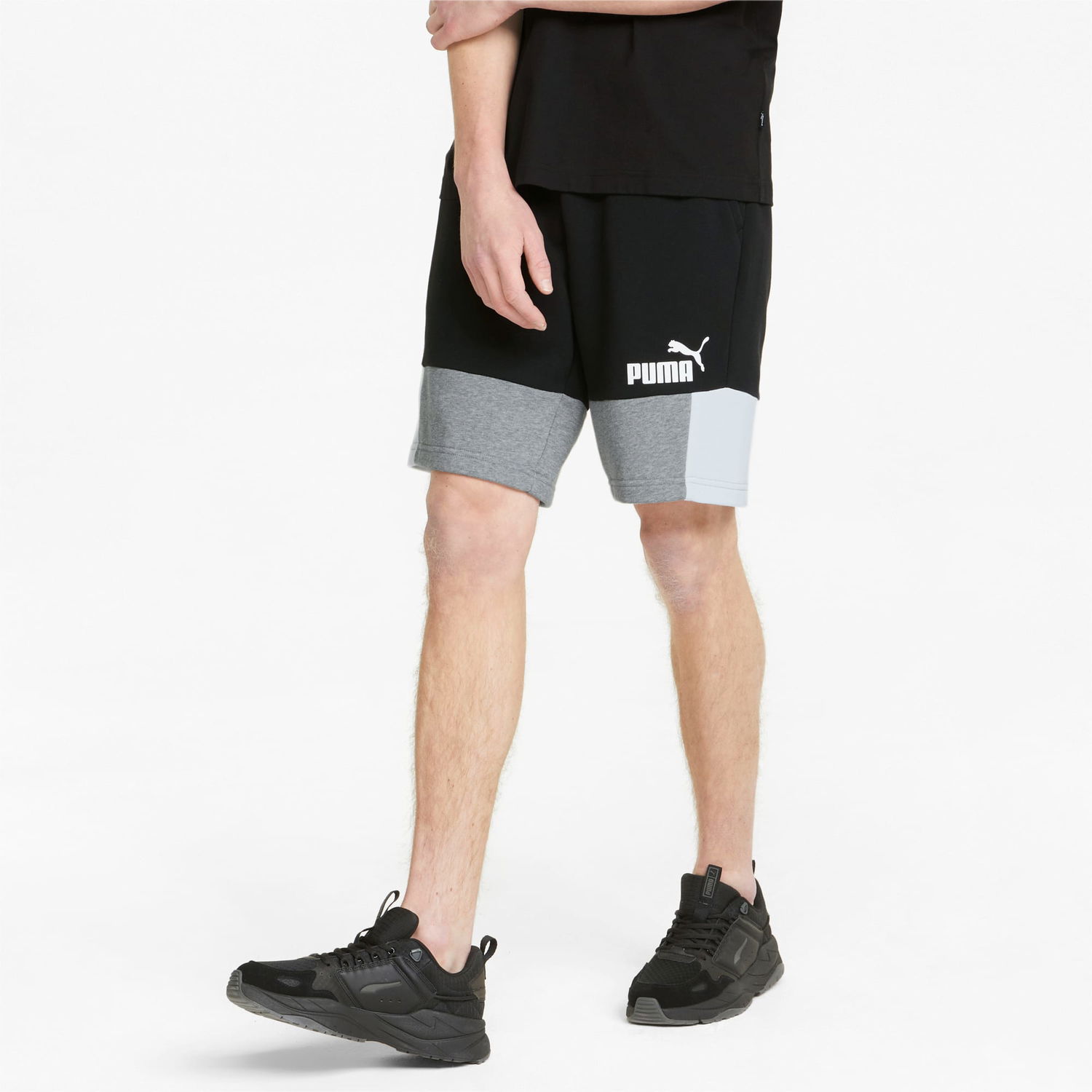 Šortky Puma ESS+ Block Shorts Čierna | 847429_01, 0