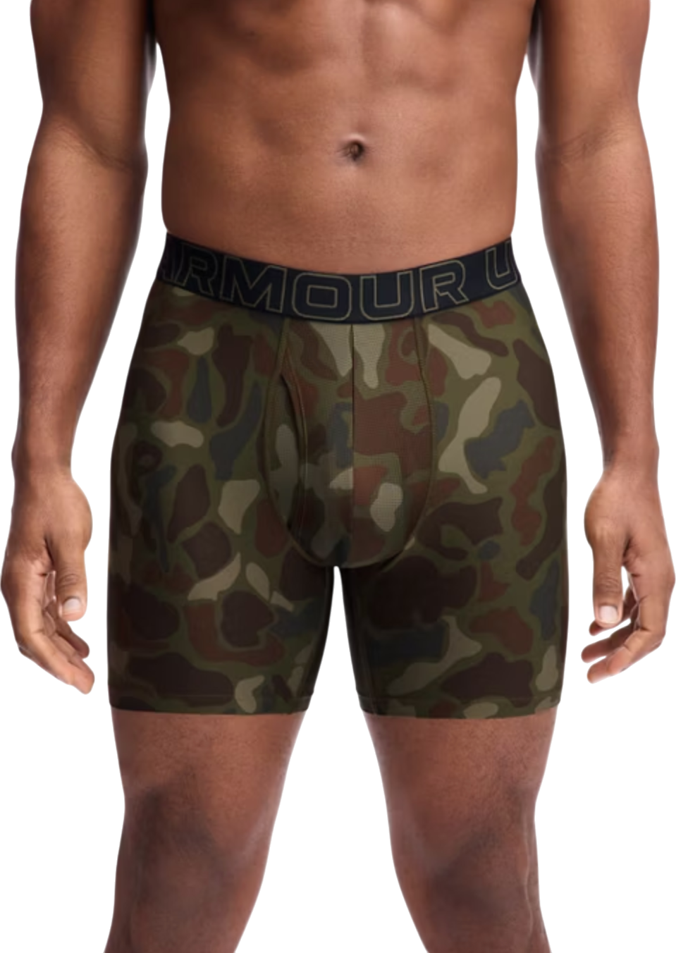 Boxerky Under Armour Under Armour Print 6in Boxer Shorts (3-Pack) Zelené | 1383879-392, 0