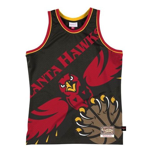 Tielko Mitchell & Ness Mitchell & Ness Atlanta Hawks Tank Čierna | MSTKBW19146-AHABLCK, 0