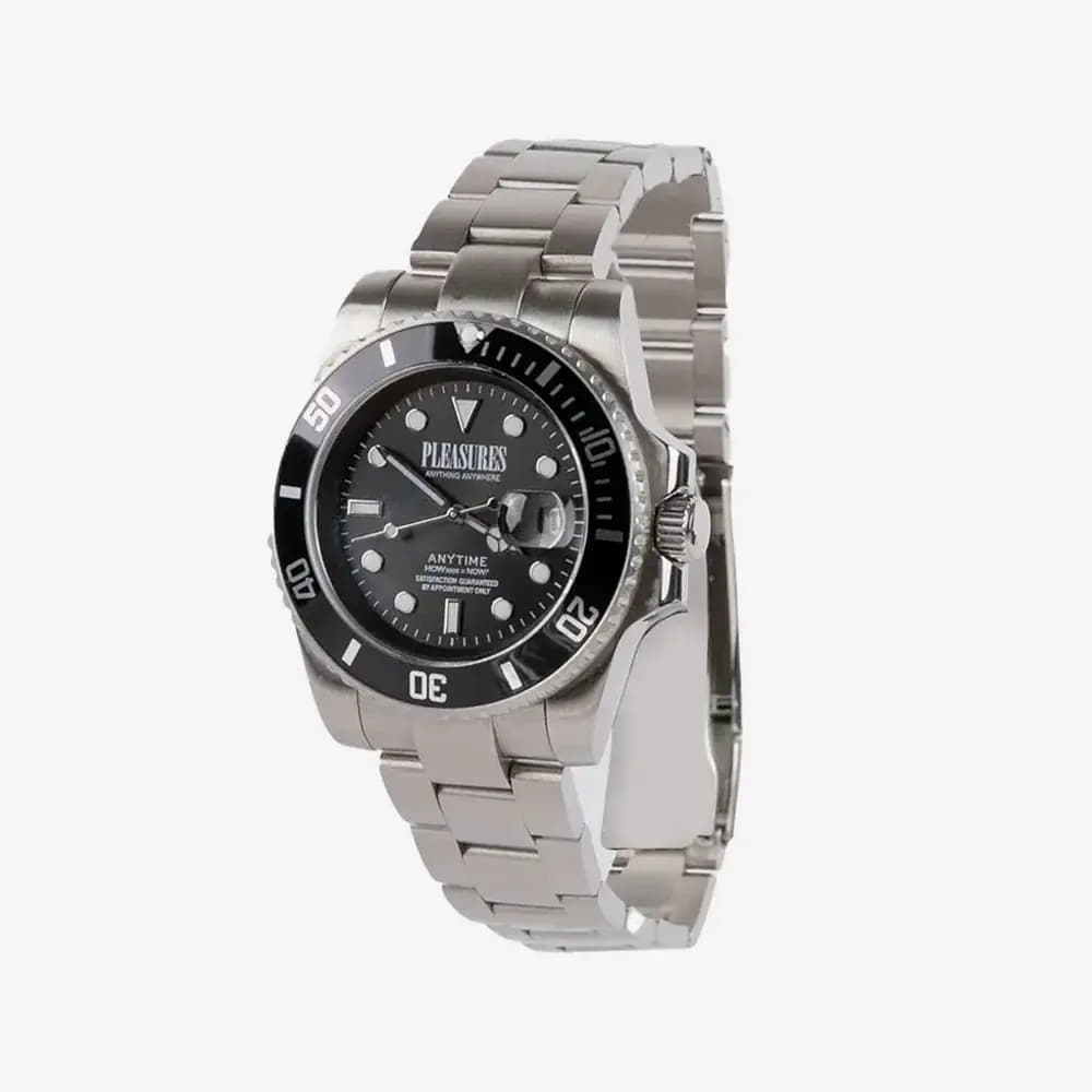 Hodinky Pleasures Anytime Watch Universal Metalická | P25F064-BLACK, 0