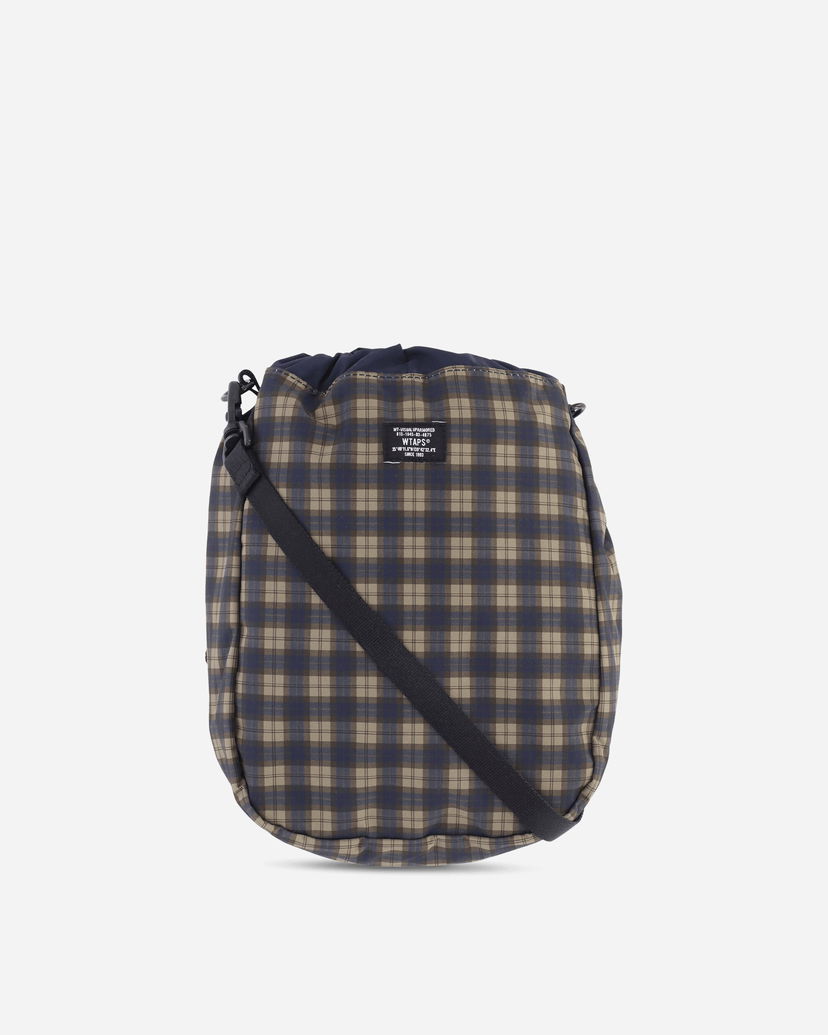Taška cez rameno WTAPS Standard Supply Plaid Shoulder Pouch Rôznofarebný | 252EG58D-CG04 BEIGE