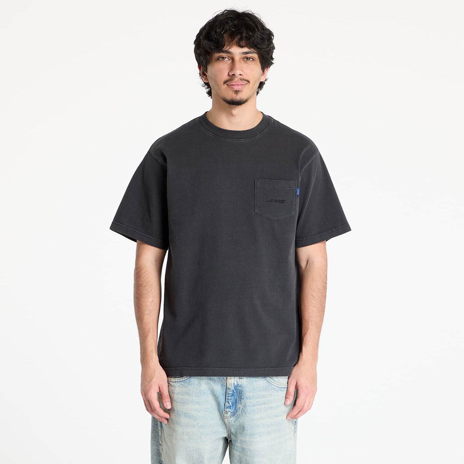 Tričko Awake NY Awake NY Pocket Short Sleeve T-Shirt Čierna | AWK-SP25-TP011-BLK, 0