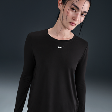 Tričko Nike Nike One Classic Dri-FIT Long Sleeve T-Shirt Čierna | IB9403-010, 2