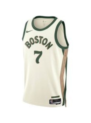 Dres Nike NBA BOSTON CELTICS DRI-FIT CITY EDITION SWINGMAN JERSEY JALEN BROWN Béžová | DX8488-135