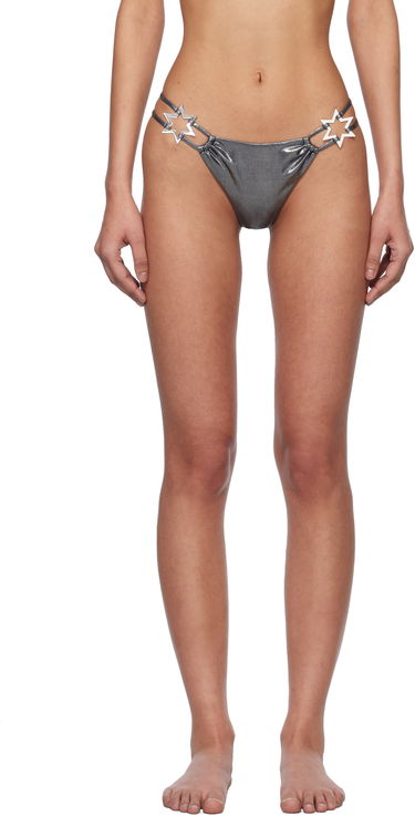Plavky MISBHV MISBHV Hollywood Bikini Bottom Šedá | 250W603, 0