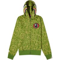 Mikina BAPE 30th Anniversary Shark Hoodie Zelené | 001ZPJ701001F-GRN, 1