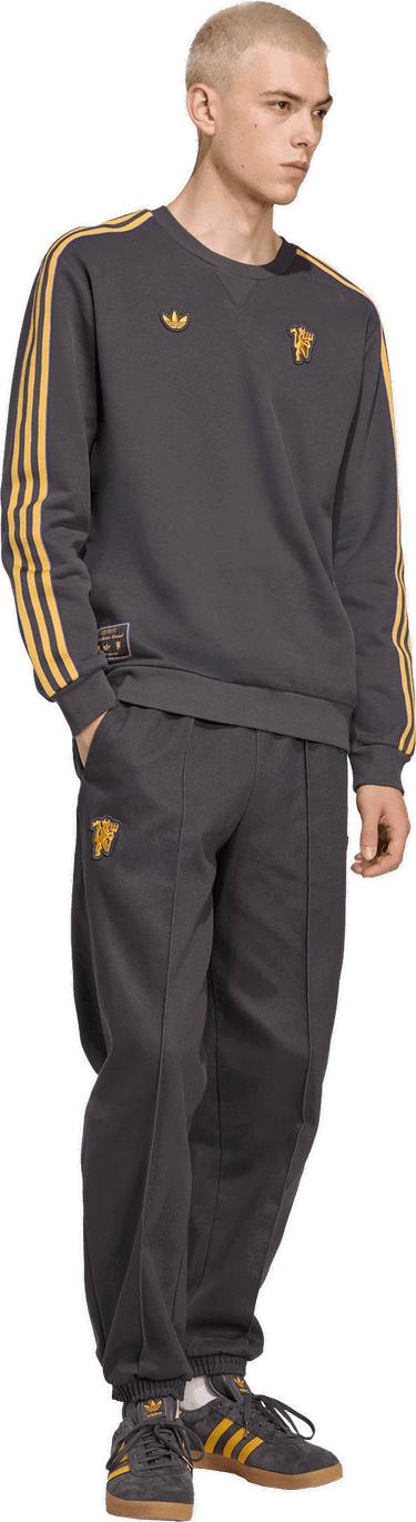 Mikina adidas Originals Manchester United Icon Sweatshirt Šedá | jn2824, 5