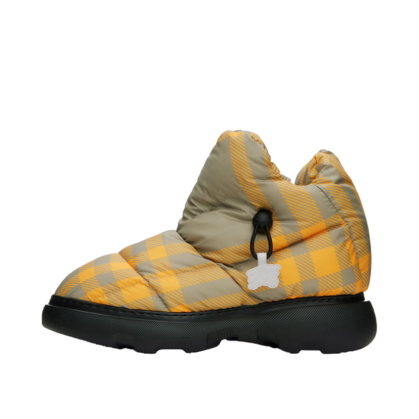 Tenisky a topánky Burberry Check Pillow Boots "Orange Taupe" Oranžová | 8074743