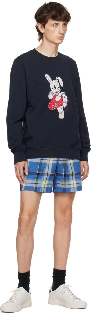 Šortky Paul Smith PS Paul Smith Check Shorts Modrá | M2R-737U-L21829, 3