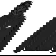 Techinical Jersey Plate Windbreaker Black