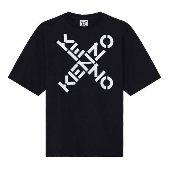 Tričko KENZO KENZO Sport Logo Print T-Shirt Čierna | FA65TS5024SJ-99, 0