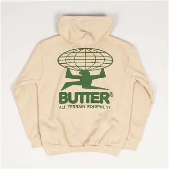 Butter Goods All Terrain Hoodie "Tan" butter-goods-all-terrain-pullover-hoodie-tan