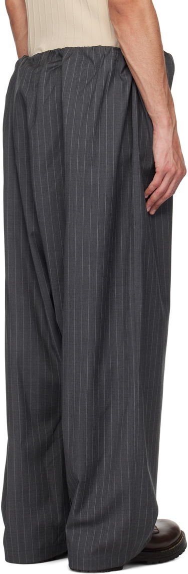 Nohavice HED MAYNER Hed Mayner Pinstripe Cashmere Trousers Šedá | HMMA30018A-HA186, 2