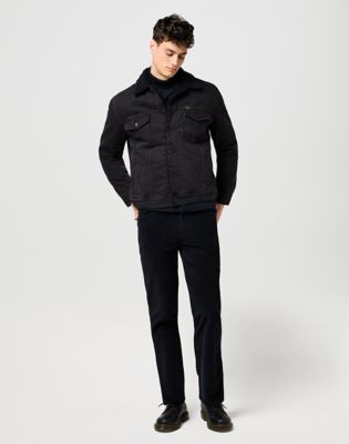 Bunda Wrangler Wrangler Sherpa Classic Jacket Čierna | 112371441:M, 1